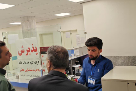دیدار نوروزی معاون محترم توسعه جناب آقای دکتر مصلحی با پرسنل بیمارستان شهدای دهاقان
