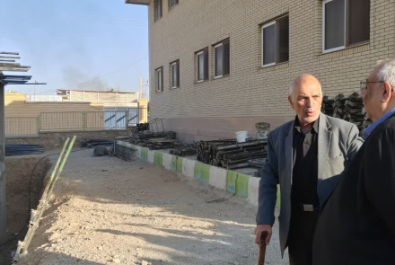 بازدید ریاست محترم دانشگاه علوم پزشکی اصفهان از بیمارستان شهدای دهاقان و شبکه بهداشت و درمان-آبان 1404